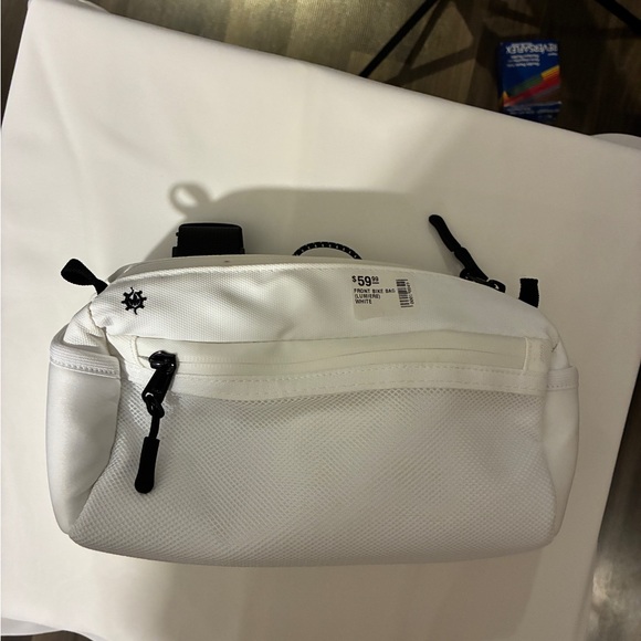 Accessories - Front bag for bike handles ( white)